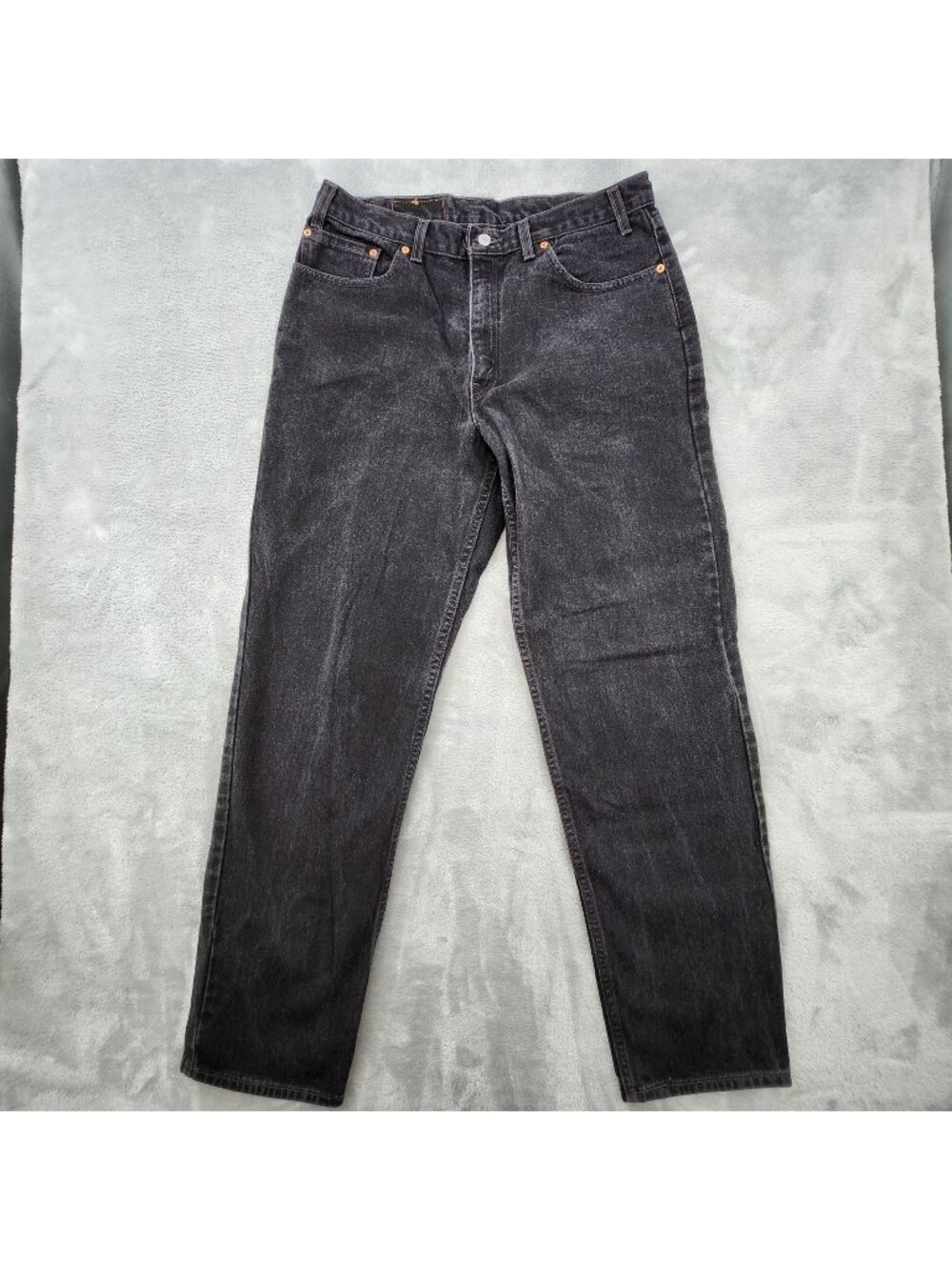 Vintage Levis 550 Relaxed Fit 36x34 Jeans Black Denim Tapered Baggy Retro Y2k US